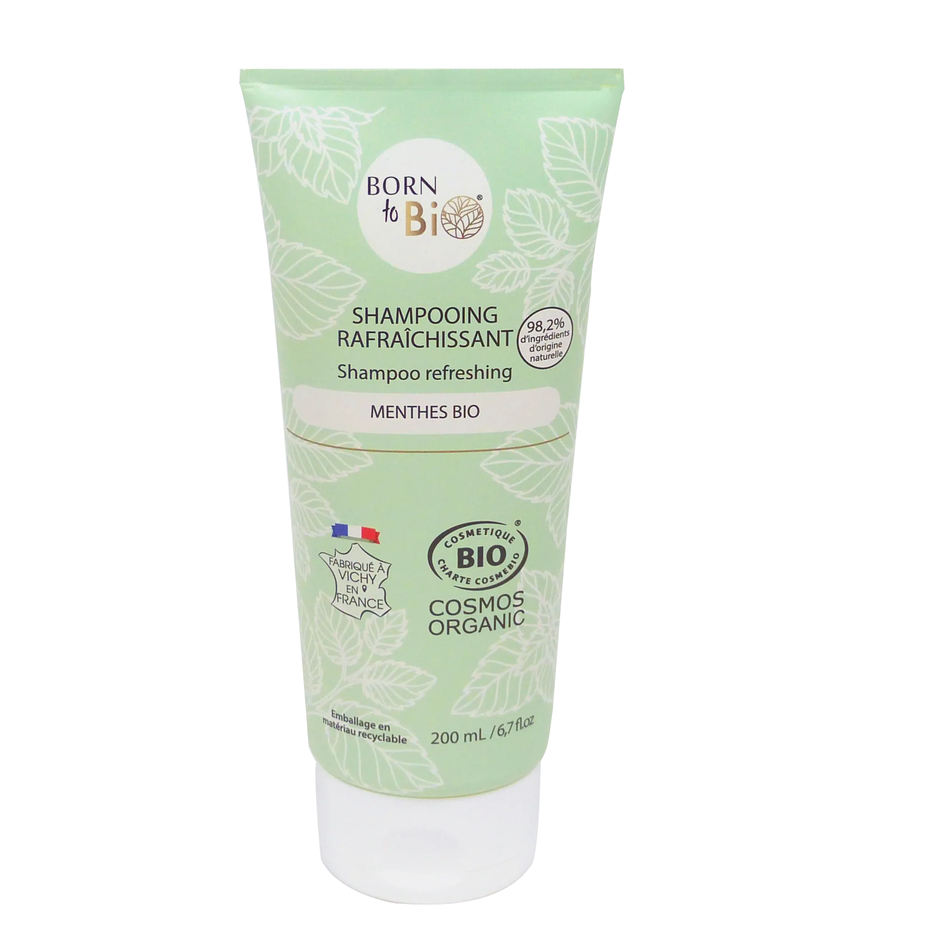 Refreshing Spearmint Shampoo - Certified organic-0